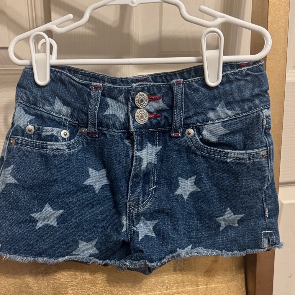 Levi's Blue Star Print Kids Shorts